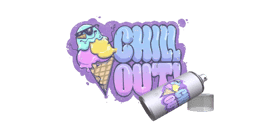 Graffiti "Chill Out!"
