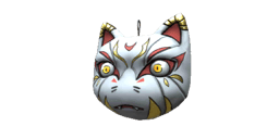 Charm "Kitsune Mask"