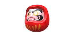 Charm "Daruma"