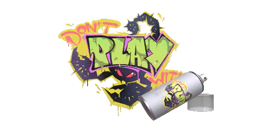 Graffiti "Toxic Play"