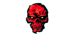 Sticker "Crimson Skull Swap"