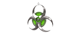 Charm "Biohazard"