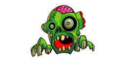 Sticker "Zombie"