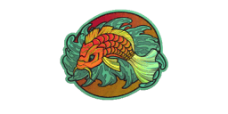 Sticker "Koi Color"