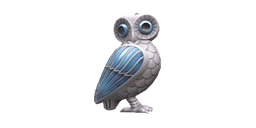 Charm "Owl of Athena"