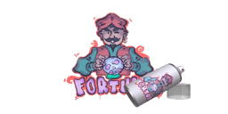 Graffiti "Fortune Teller"
