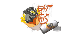 Graffiti "Explosive Taste"
