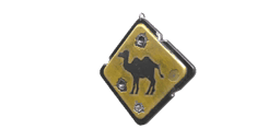 Charm "Camel Sign"