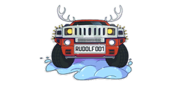 Sticker "Rudolf"