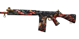 FN FAL "Christmas Symbol"